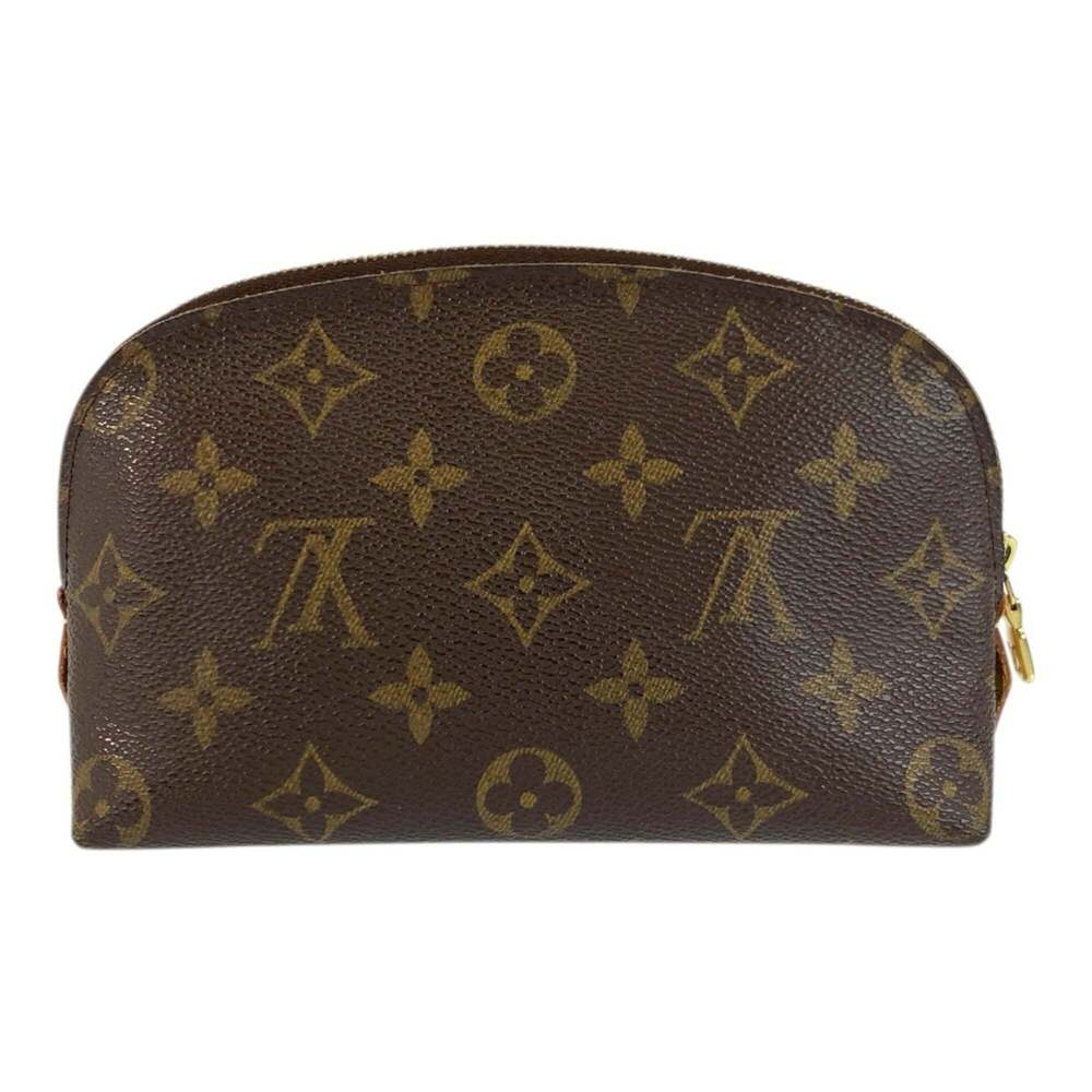 LOUIS VUITTON Authentic Brown Monogram Pochette Pouch - Picture 2 of 10